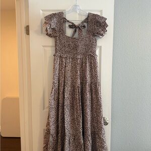 MAJORELLE Animal Print Maxi Dress